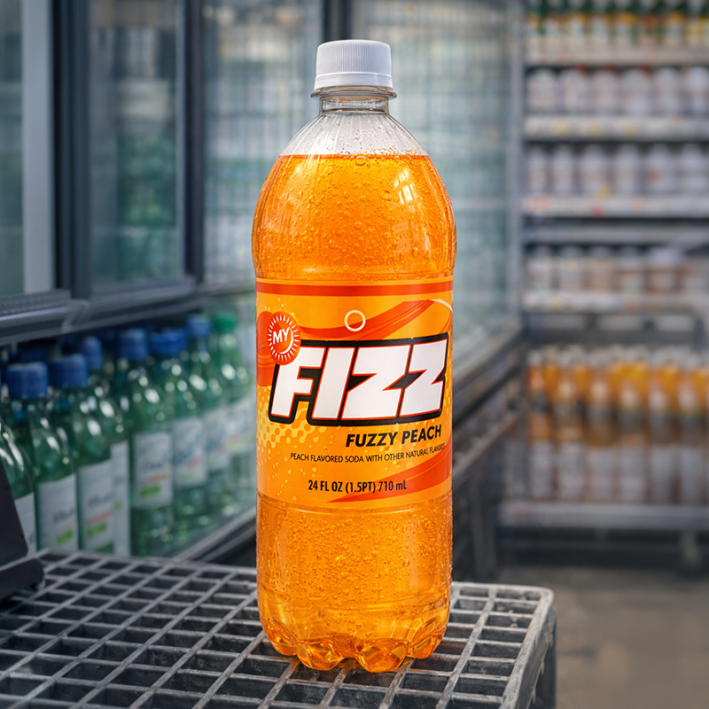 Fruit soda packaging design