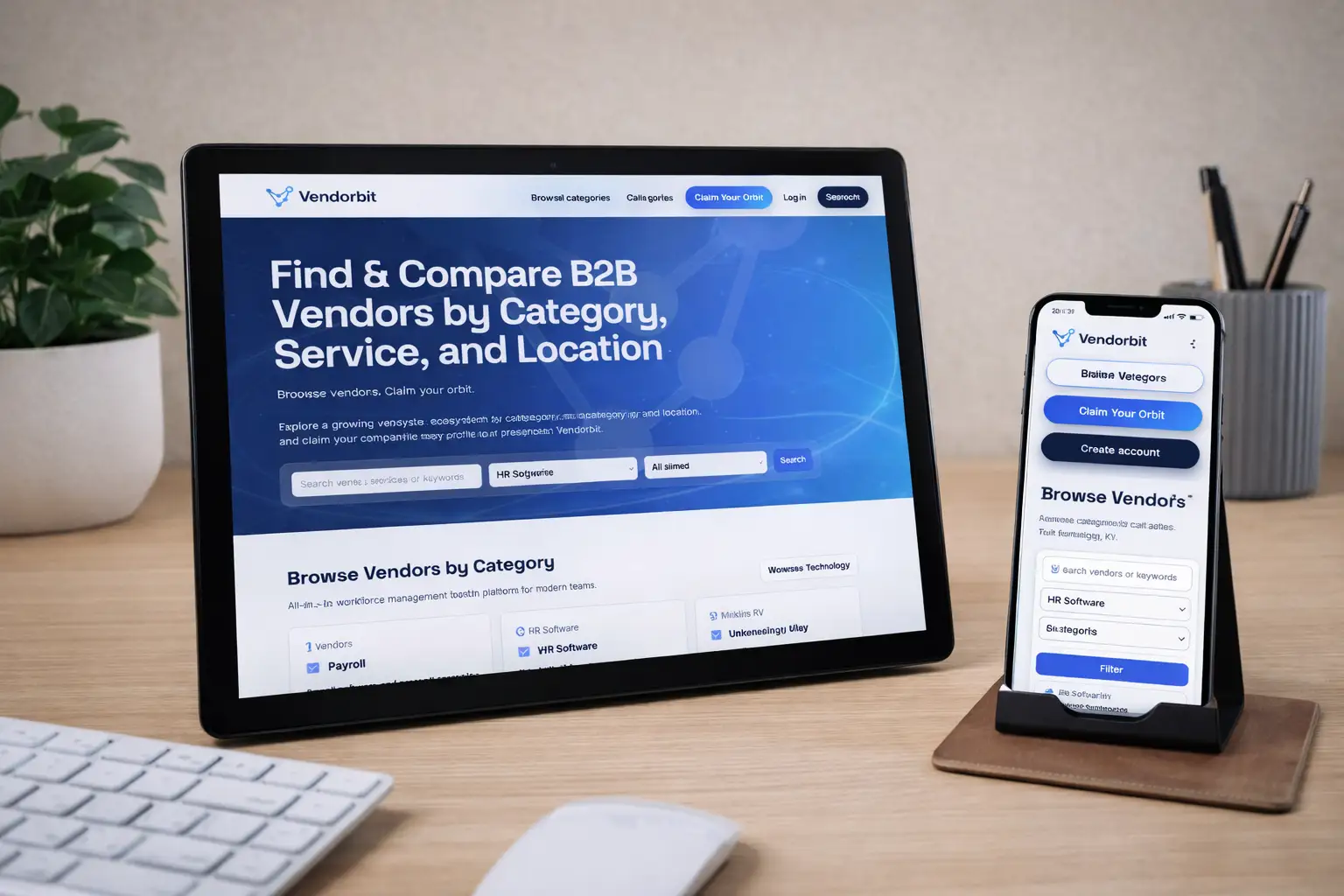 Vendorbit website preview